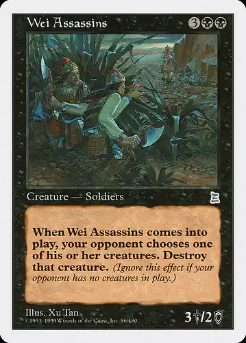 Wei Assassins - ptk Spoiler