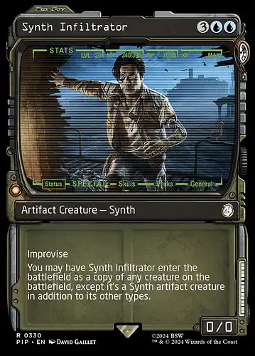 Synth Infiltrator - pip Spoiler