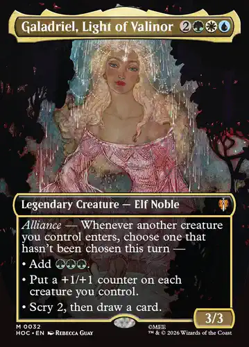 Galadriel, Light of Valinor - hoc Spoiler