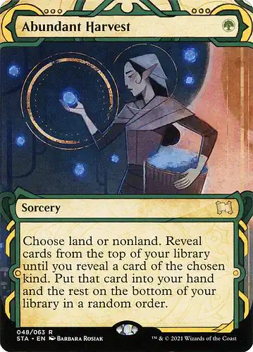 Abundant Harvest - sta Spoiler