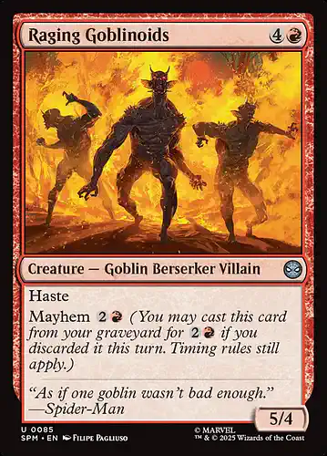 Raging Goblinoids - spm Spoiler