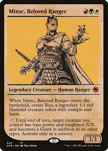 Minsc, Beloved Ranger - afr Spoiler