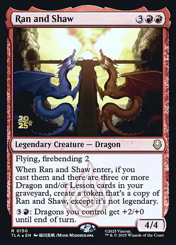 Ran and Shaw - tla Spoiler
