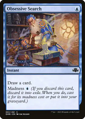 Obsessive Search - dmr Spoiler