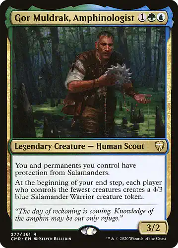 Gor Muldrak, Amphinologist - cmr Spoiler