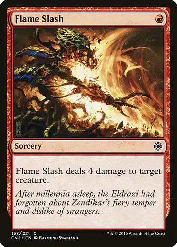 Flame Slash - cn2 Spoiler