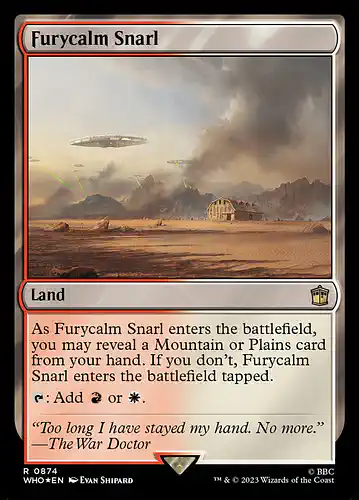 Furycalm Snarl - who Spoiler