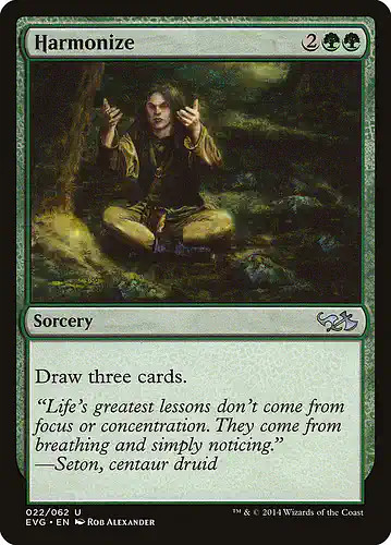Harmonize - evg Spoiler