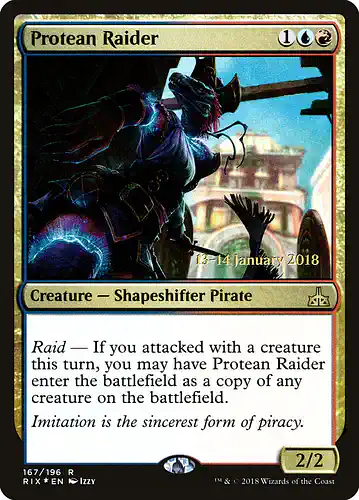 Protean Raider - rix Spoiler