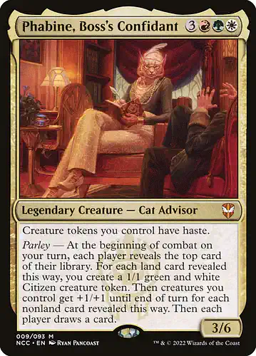 Phabine, Boss's Confidant - ncc Spoiler