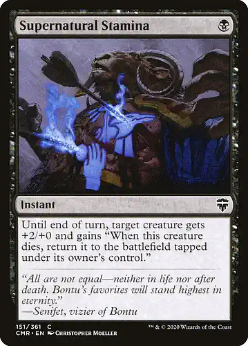 Supernatural Stamina - cmr Spoiler