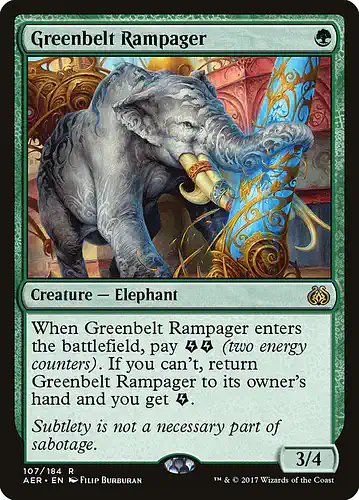 Greenbelt Rampager - aer Spoiler
