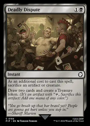 Deadly Dispute - pip Spoiler