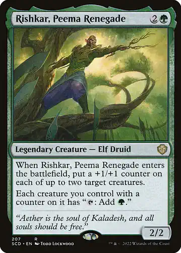 Rishkar, Peema Renegade - scd Spoiler