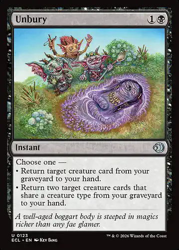 Unbury - ecl Spoiler