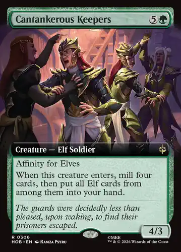 Cantankerous Keepers - hob Spoiler