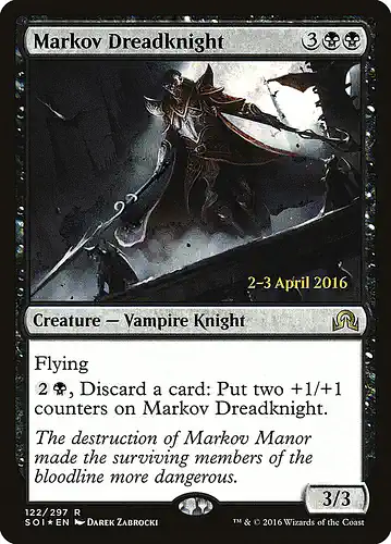Markov Dreadknight - soi Spoiler