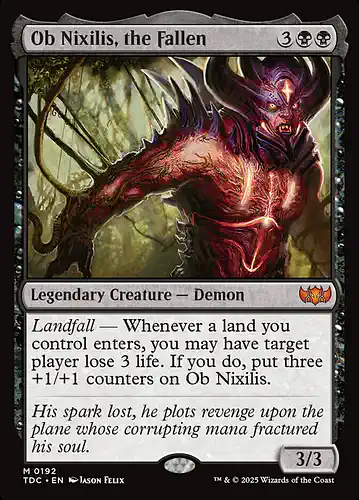 Ob Nixilis, the Fallen - tdc Spoiler