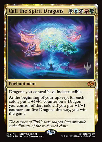 Call the Spirit Dragons - tdm Spoiler