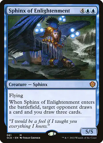 Sphinx of Enlightenment - scd Spoiler