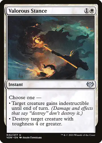 Valorous Stance - vow Spoiler