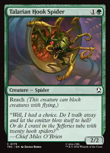 Talarian Hook Spider - trc Spoiler