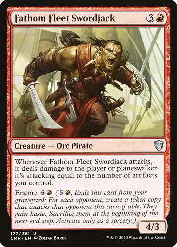Fathom Fleet Swordjack - cmr Spoiler