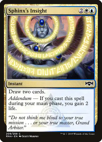 Sphinx's Insight - rna Spoiler