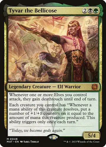 Tyvar the Bellicose - mat Spoiler