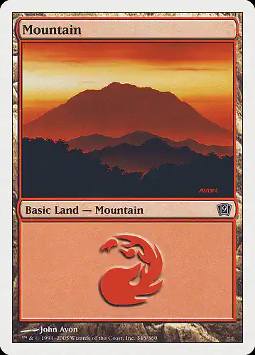 Mountain - 9ed Spoiler