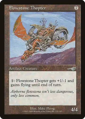 Flowstone Thopter - nem Spoiler