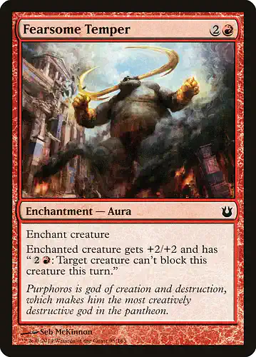 Fearsome Temper - bng Spoiler
