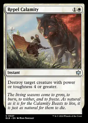 Repel Calamity - blb Spoiler