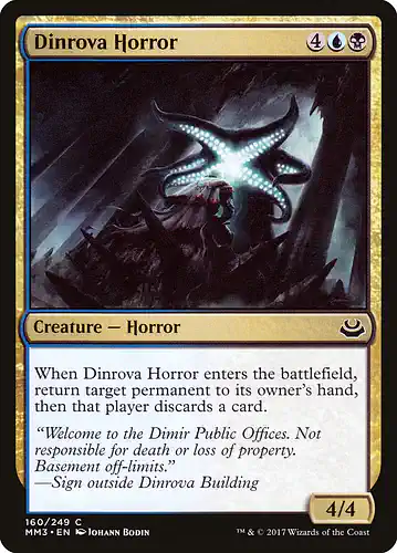 Dinrova Horror - mm3 Spoiler