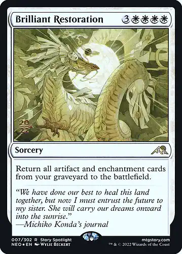 Brilliant Restoration - neo Spoiler