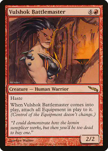 Vulshok Battlemaster - mrd Spoiler