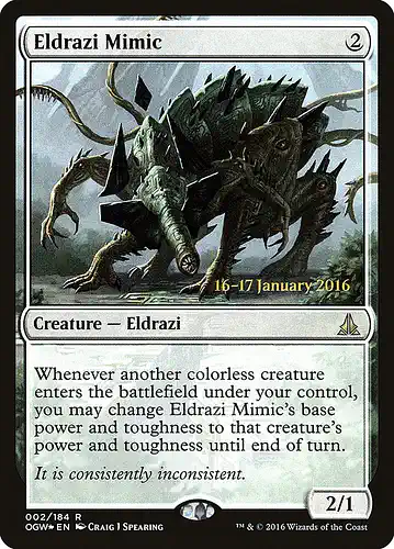 Eldrazi Mimic - ogw Spoiler