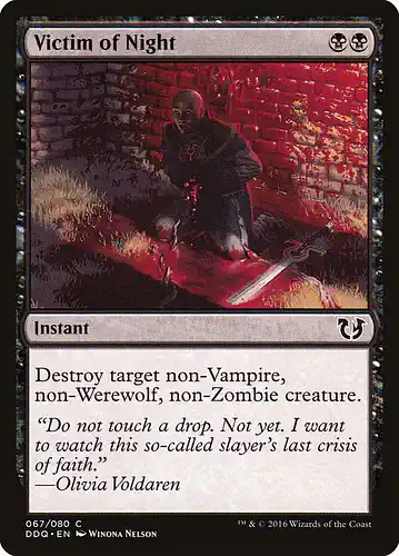 Victim of Night - ddq Spoiler