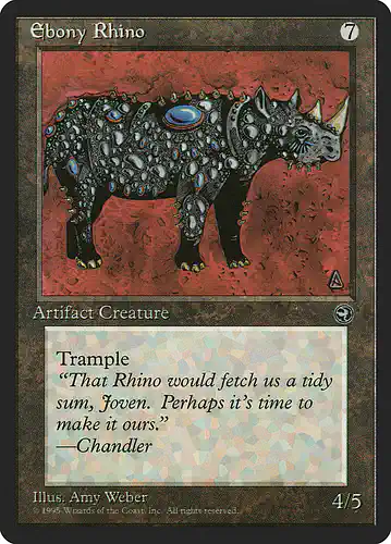 Ebony Rhino - hml Spoiler
