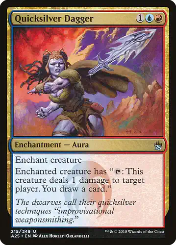 Quicksilver Dagger - a25 Spoiler