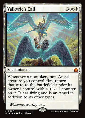 Valkyrie's Call - fdn Spoiler
