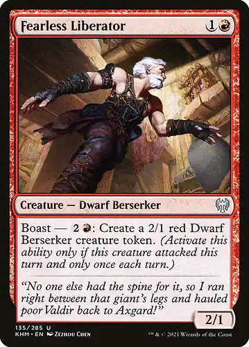 Fearless Liberator - khm Spoiler