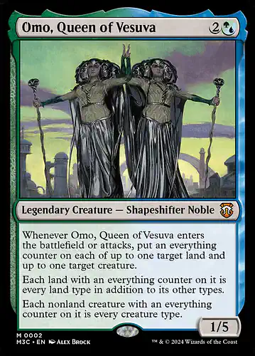 Omo, Queen of Vesuva - m3c Spoiler
