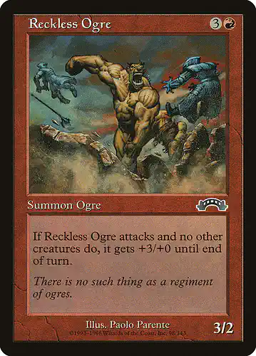 Reckless Ogre - exo Spoiler