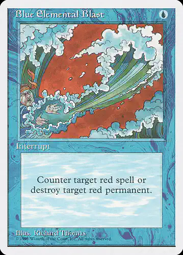 Blue Elemental Blast - 4ed Spoiler