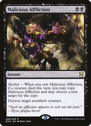 Malicious Affliction - ema Spoiler