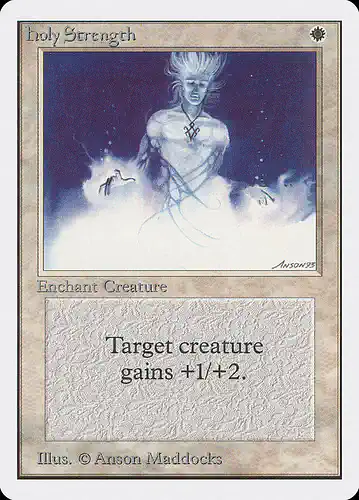 Holy Strength - 2ed Spoiler