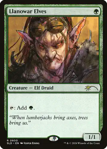 Llanowar Elves - sld Spoiler