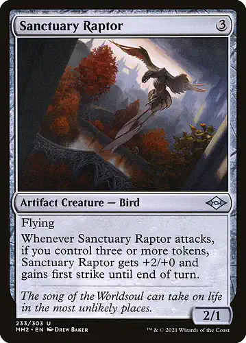 Sanctuary Raptor - mh2 Spoiler