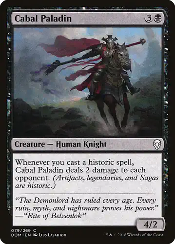 Cabal Paladin - dom Spoiler